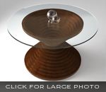 Hours of Glass Dining Table by SIDD