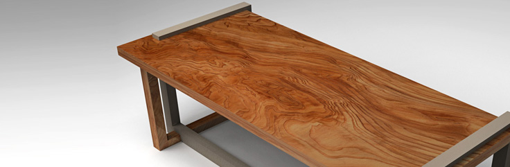 Fitt Bench / Table by SIDD Fine Woodworking