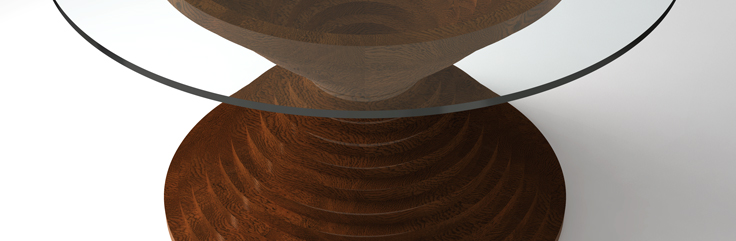 Hourglass Dining Table Design by SIDD Fine Woodworking