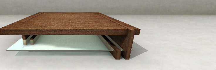 Interrupt Coffee Table Design by SIDD Fine Woodworking